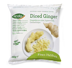 Zázvor kocky 250g Ardo