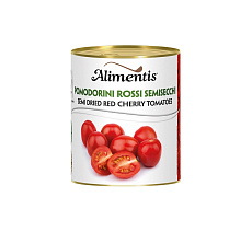 Polosušené červené cherry paradajky 770ml
