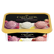 Carte d Or Trio Rasp-Lemon-Straw 1000ml