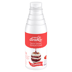 Toping jahodový Docello 750g Nestlé