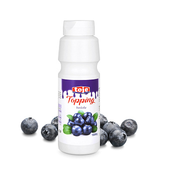 Toping čučoriedkový 1kg Frujo