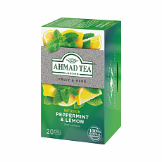 Čaj bylinný Mäta & Citrón 20x1,5g Ahmad Tea