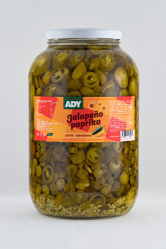 Jalapeno paprika 3500g krájaná Ady