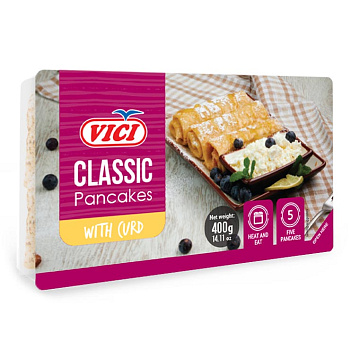 Palacinky tvarohové 70g Viciunai