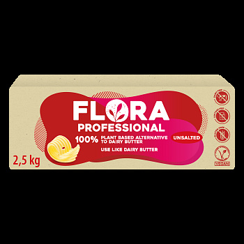 Flora Rastlinné maslo 2,5 kg